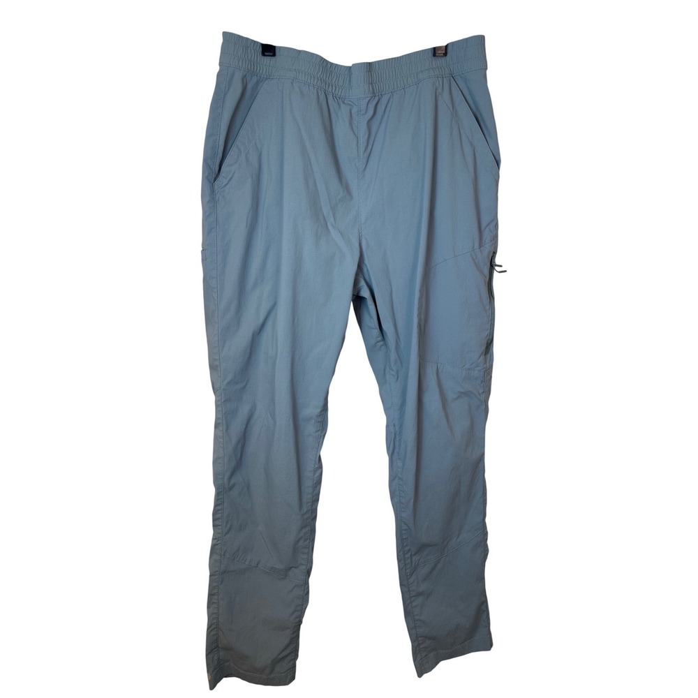 Alaskan Hardgear Duluth Trading Ripstop Pants Women's Sz 14 Blue Nylon Hiking